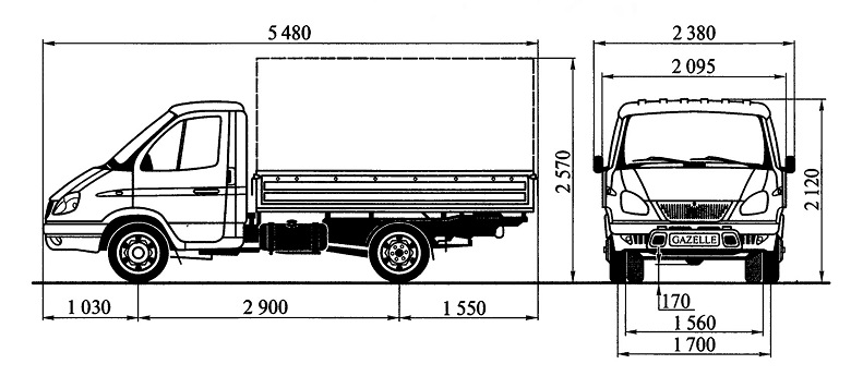 ГАЗ-3302 Газель Стандарт